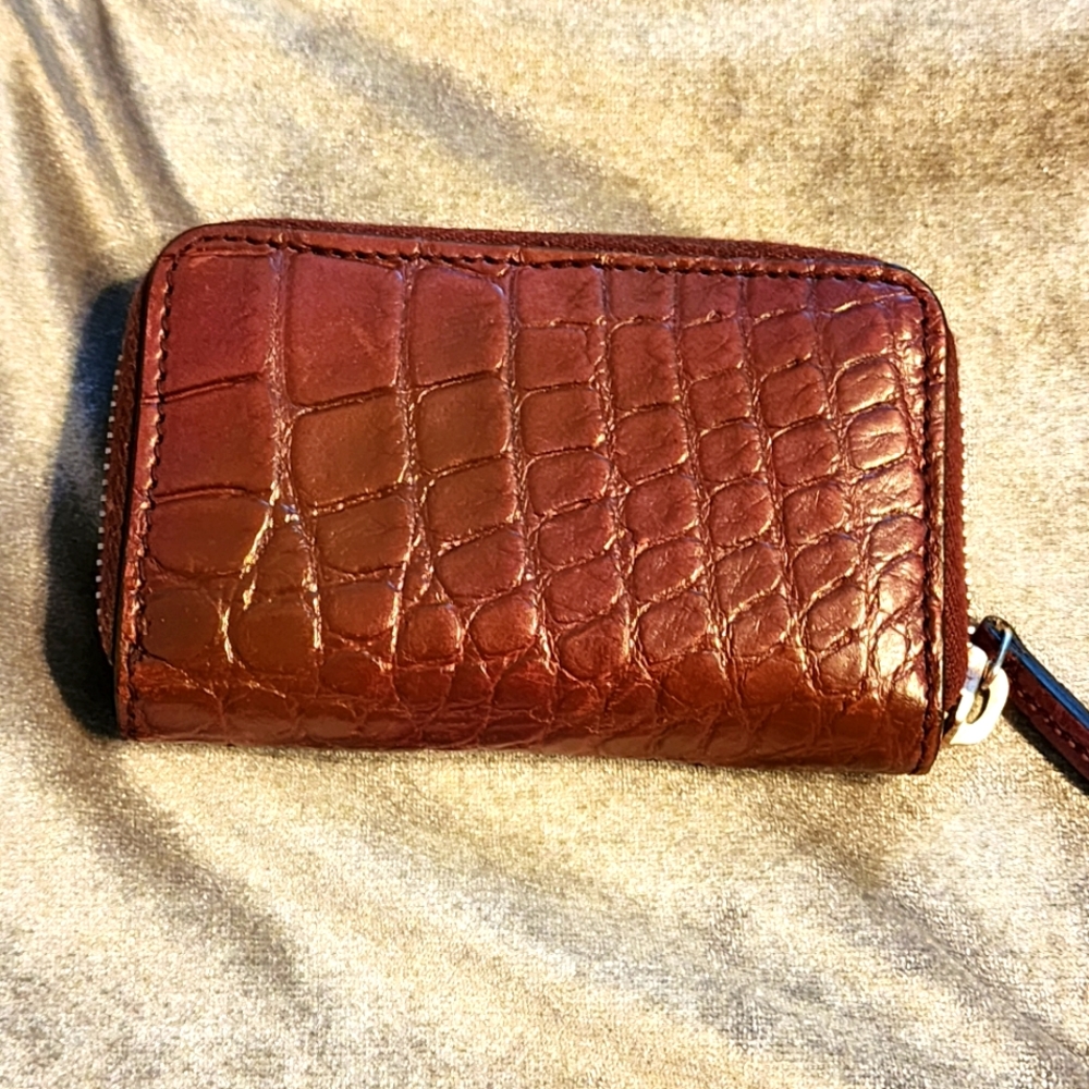 💥Authentic💥vintage GUCCI Leather Wallet In Burgundy - Picture 3 of 11